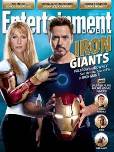 Portada de Iron Man 3 para EW