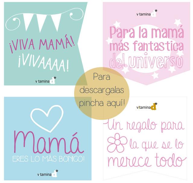 etiquetas para regalos día de la madre