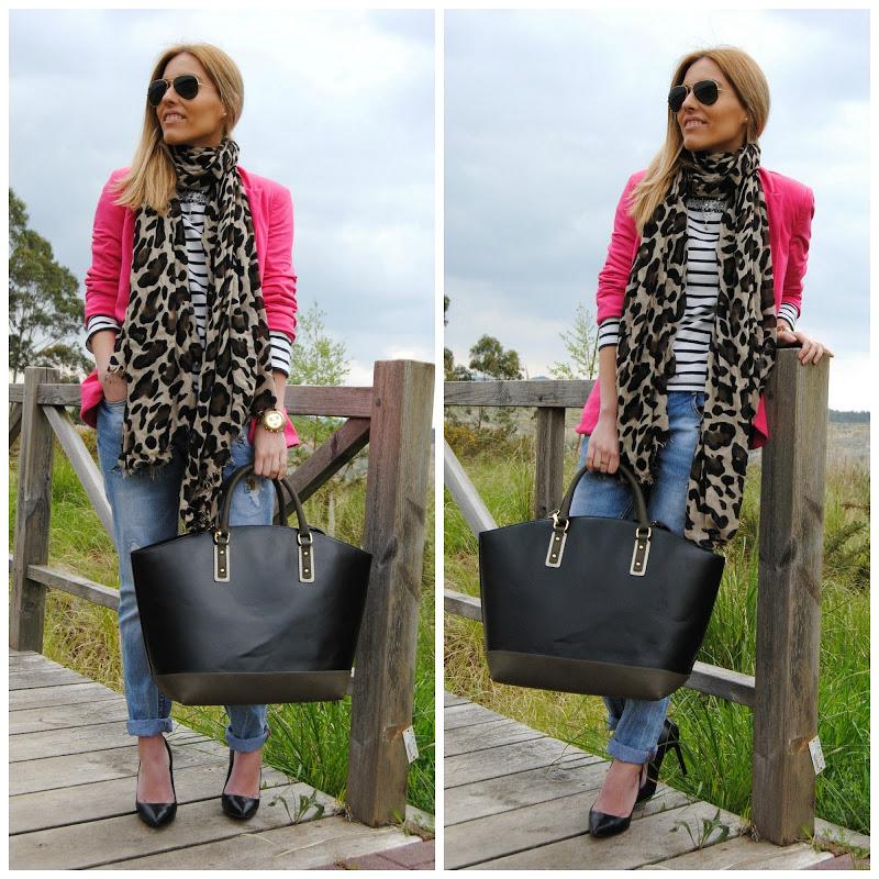 Pink Blazer. Pink Blazer.