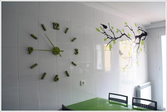Antes y después: un vinilo diy en la pared de la cocina, por erika ... Frente cocina vinilo