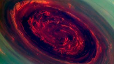Anomalías en Saturno, enorme vórtice por una tormenta polar Anomalías en Saturno, enorme vórtice por una tormenta polar