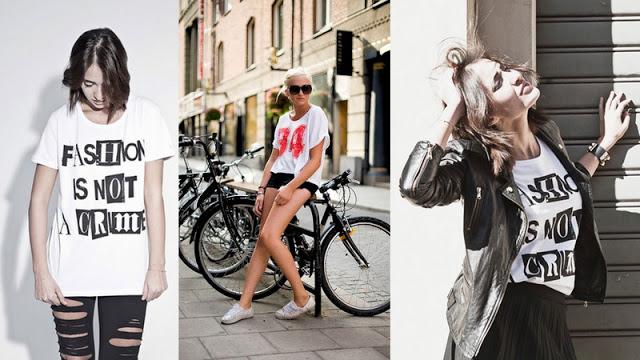 STREET STYLE INSPIRATION; CAMISETAS CON MENSAJE.-