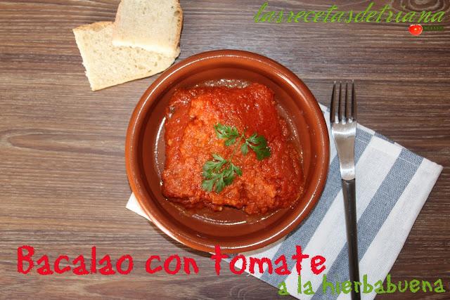 Bacalao con tomate a la hierbabuena Bacalao con tomate a la hierbabuena