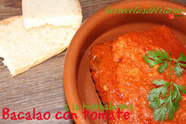 Bacalao con tomate a la hierbabuena Bacalao con tomate a la hierbabuena