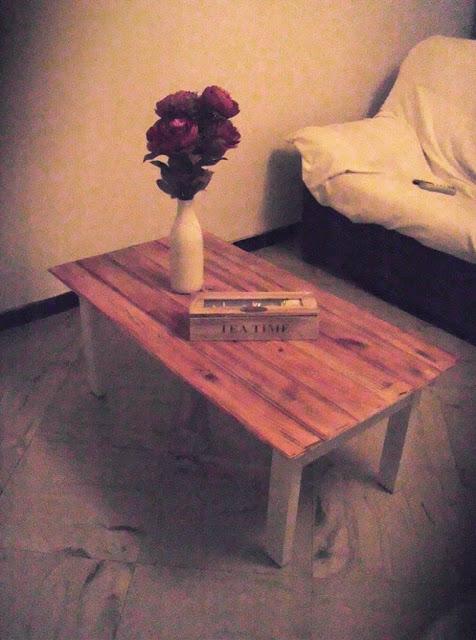 Antes y Después: La mesa de centro de Roser Antes y Después: La mesa de centro de Roser