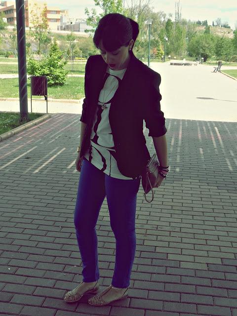 Blazer and cofee Blazer and cofee