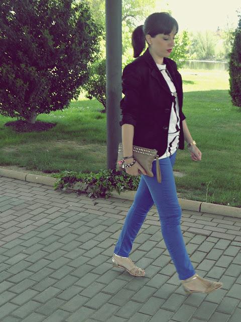 Blazer and cofee Blazer and cofee