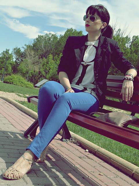 Blazer and cofee Blazer and cofee