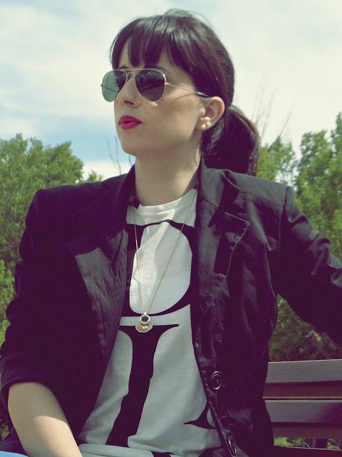 Blazer and cofee Blazer and cofee