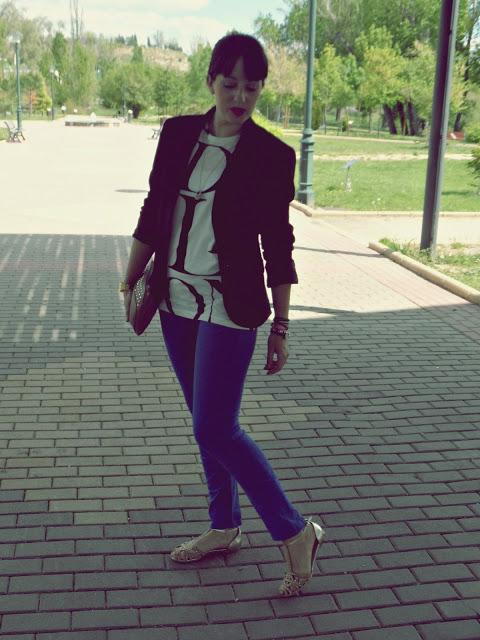 Blazer and cofee Blazer and cofee