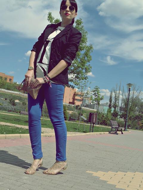 Blazer and cofee Blazer and cofee