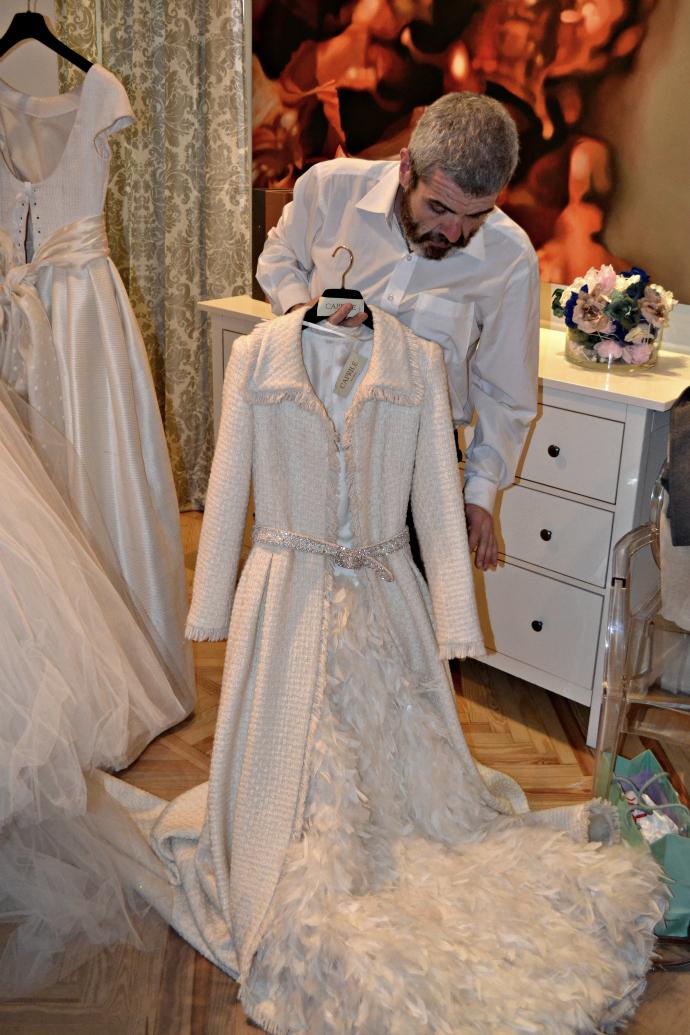 En el taller de Lorenzo Caprile En el taller de Lorenzo Caprile