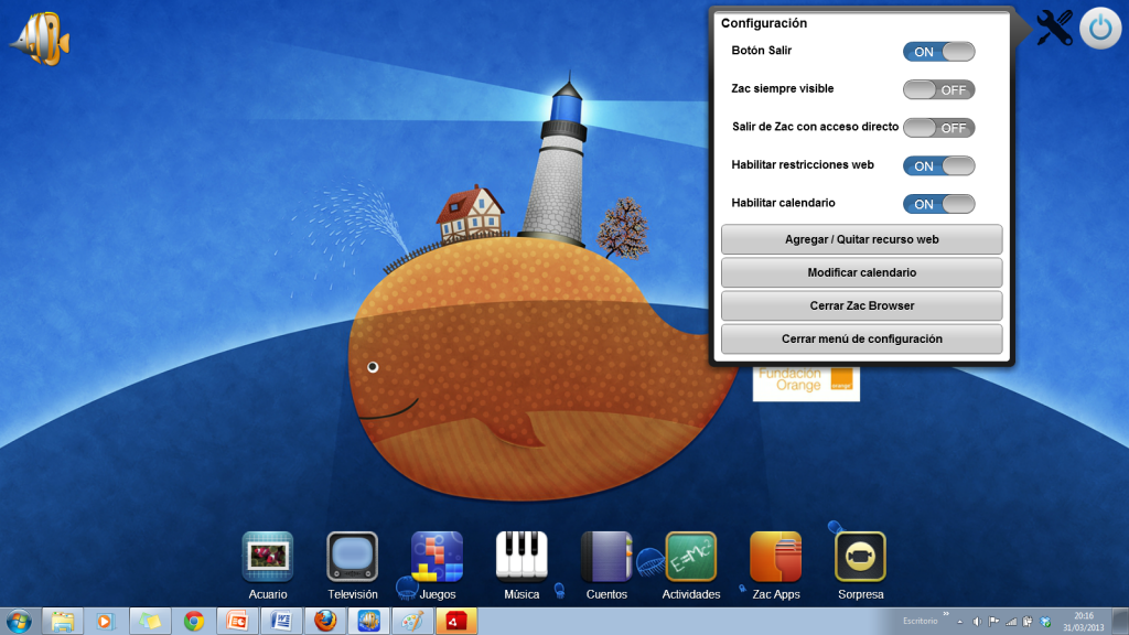 Zac Browser Gold. Navegando por internet de forma segura. 2