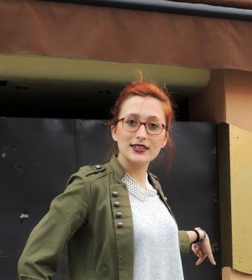 Flower-y and military ♦ Outfit Flower-y and military ♦ Outfit