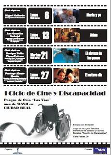 I Ciclo de Cine y Discapacidad en Ciudad Real I Ciclo de Cine y Discapacidad en Ciudad Real