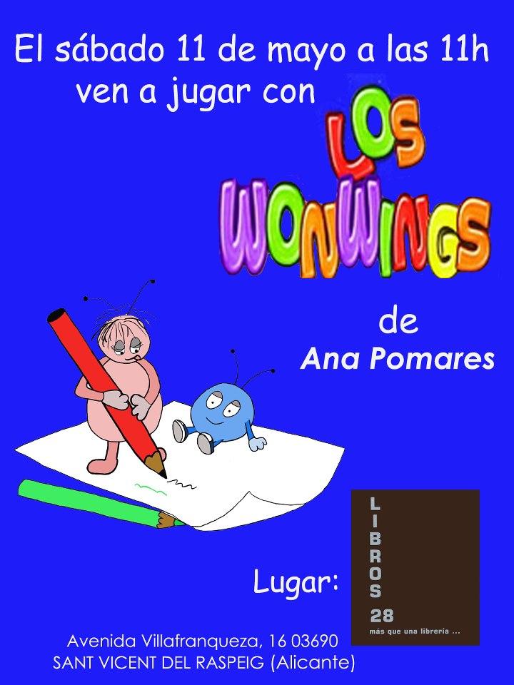 Entrevista a la escritora Ana Pomares en Radio San Vicente - Presentación de Los Wonwings en Libros 28