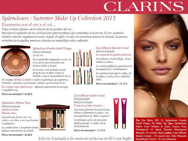 Clarins Colorido Verano 2013: Splendours Clarins Colorido Verano 2013: Splendours