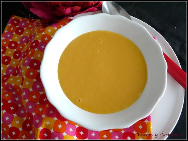 Crema de Calabaza con Pera Conferencia Crema de Calabaza con Pera Conferencia