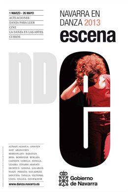 El grupo de danza de la Fundación Atena actuará en Zizur Mayor Cartel del Festival Danza Escena 2013
