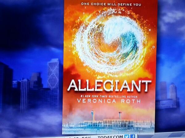 Portada Revelada: Allegiant (Divergent, #3) de Veronica Roth allegiant