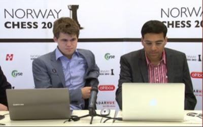 Precalentamiento del Mundial: El “deseado” Magnus Carlsen en el Norway Chess 2013 (II) Precalentamiento del Mundial: El “deseado” Magnus Carlsen en el Norway Chess 2013 (II)