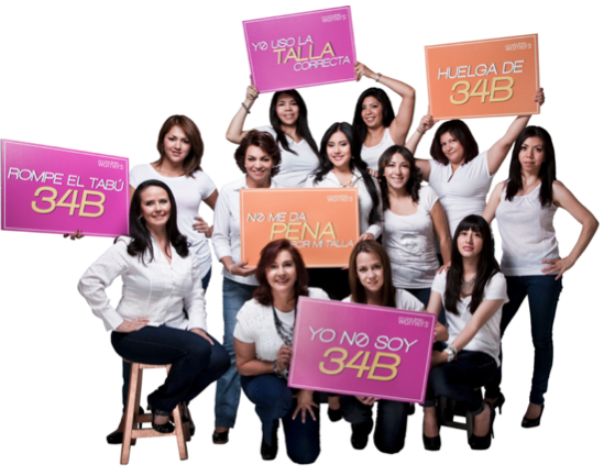 Warner’s inicia el movimiento “Yo no soy 34B”. Warners