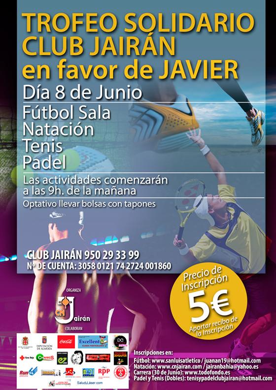 Trofeo Solidario Club Jairán a favor de Javier torneo solidario