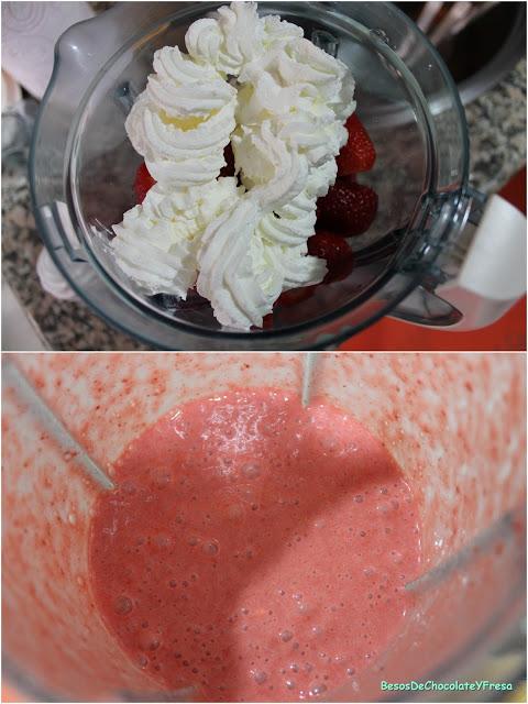 Batido de fresa Batido de fresa
