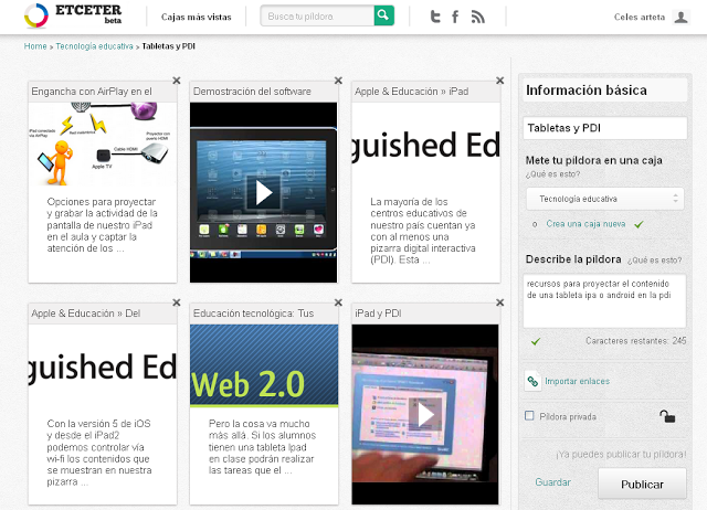 Enseña con tu ipad a través de la PDI Enseña con tu ipad a través de la PDI