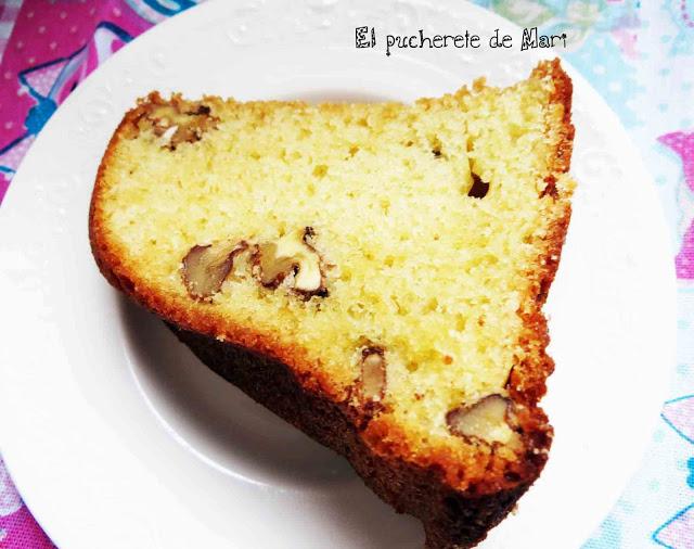 BIZCOCHO DE NUECES Y ACEITE DE OLIVA BIZCOCHO DE NUECES Y ACEITE DE OLIVA