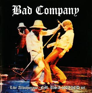BAD COMPANY - LIVE IN ALBURQUERQUE  (1976)