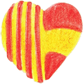 Corazón catalán y castellano