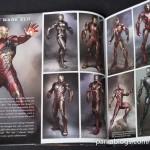 Diseños y conceptos de Iron Man 3 sacados del Art Book Diseño de Iron Man 3 extraído de un libro oficial