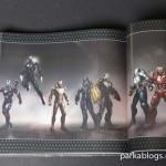 Diseños y conceptos de Iron Man 3 sacados del Art Book Diseño de Iron Man 3 extraído de un libro oficial