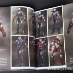 Diseños y conceptos de Iron Man 3 sacados del Art Book Diseño de Iron Man 3 extraído de un libro oficial