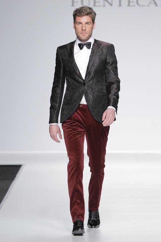 Los trajes de hombre de Fuentecapala en la Pasarela Gaudí Novias Fuentecapala_traje hombre 2014