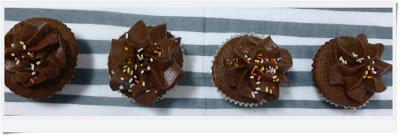 cupcakes de chocolate cupcakes de chocolate