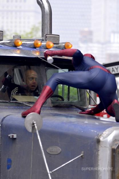 Galería del rodaje de 'The Amazing Spider-Man 2'