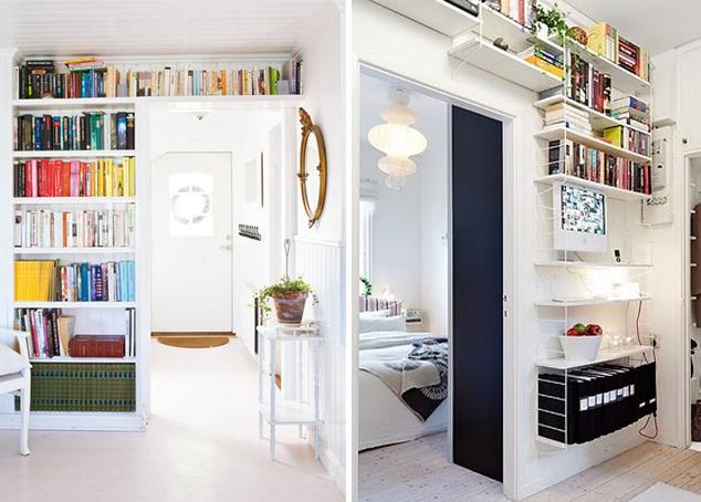 espacio sobre las puertas Decorar para aprovechar espacios