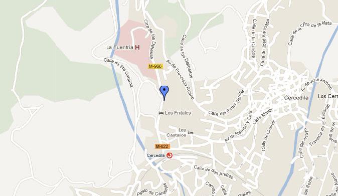 Centro de educación ambiental “Valle de la Fuenfría” Centro de educación ambiental “Valle de la Fuenfría”