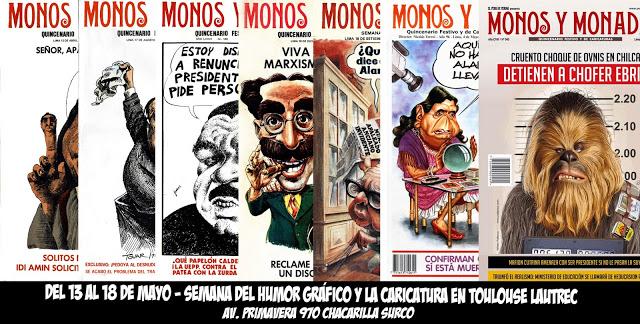 Arranca semana dedicada al Humor Gráfico y la Caricatura en Toulouse Lautrec