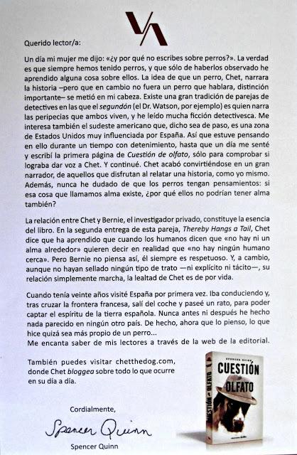 Cuestión de olfato (Spencer Quinn) Cuestión de olfato (Spencer Quinn)