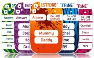 1stFone, el primer móvil dirigido a niños de 4 a 9 años 1stFone