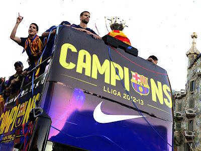 Barcelona campeón Liga 2012-2013