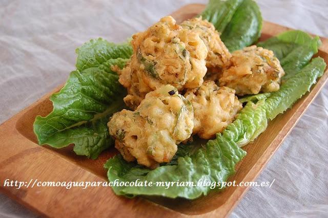 BUÑUELOS DE LECHUGA BUÑUELOS DE LECHUGA