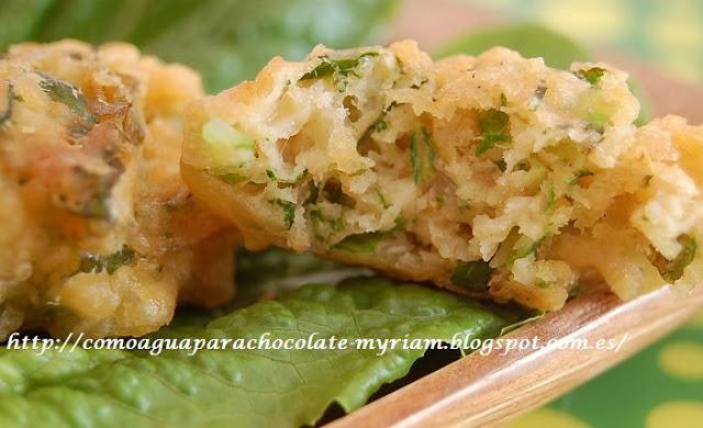 BUÑUELOS DE LECHUGA BUÑUELOS DE LECHUGA