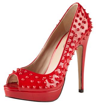 Spike Red Shoes - Louboutin, Valentino, Aldo y Steve Madden Spike Red Shoes - Louboutin, Valentino, Aldo y Steve Madden