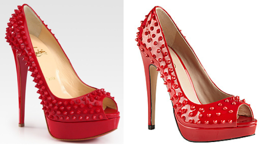 Spike Red Shoes - Louboutin, Valentino, Aldo y Steve Madden Spike Red Shoes - Louboutin, Valentino, Aldo y Steve Madden