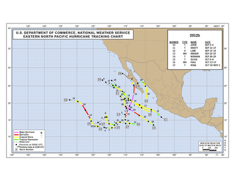 Éste 15 Comienza la temporada de huracanes para el Pacífico Este con perspectivas de un posible ciclón tropical tracks-ep-2012b_sm