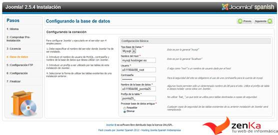 Base de datos Base de datos